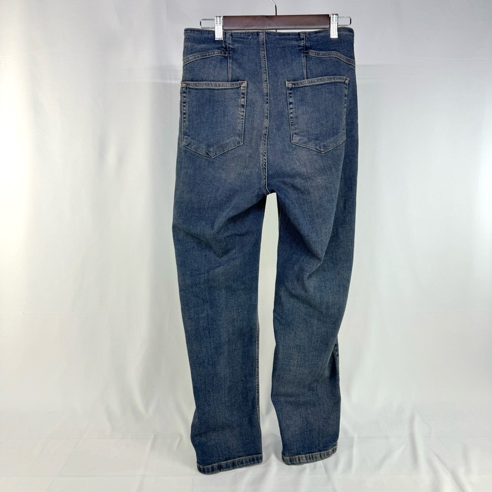 We the free buckle waist jeans dark wash size 29 - Picture 2 of 13